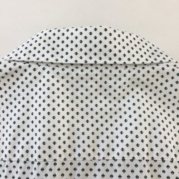 Ted Baker Mens Size 5 Button Down Shirt Collard Blue Gray White Floral Prints - Picture 10 of 12